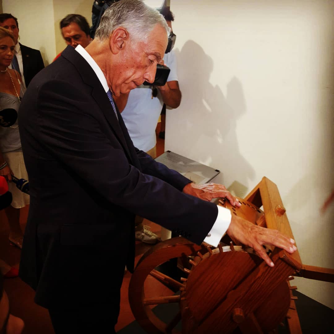 Presidente da República visitou a exposição “Leonardo da Vinci. O Inventor” em Lagos