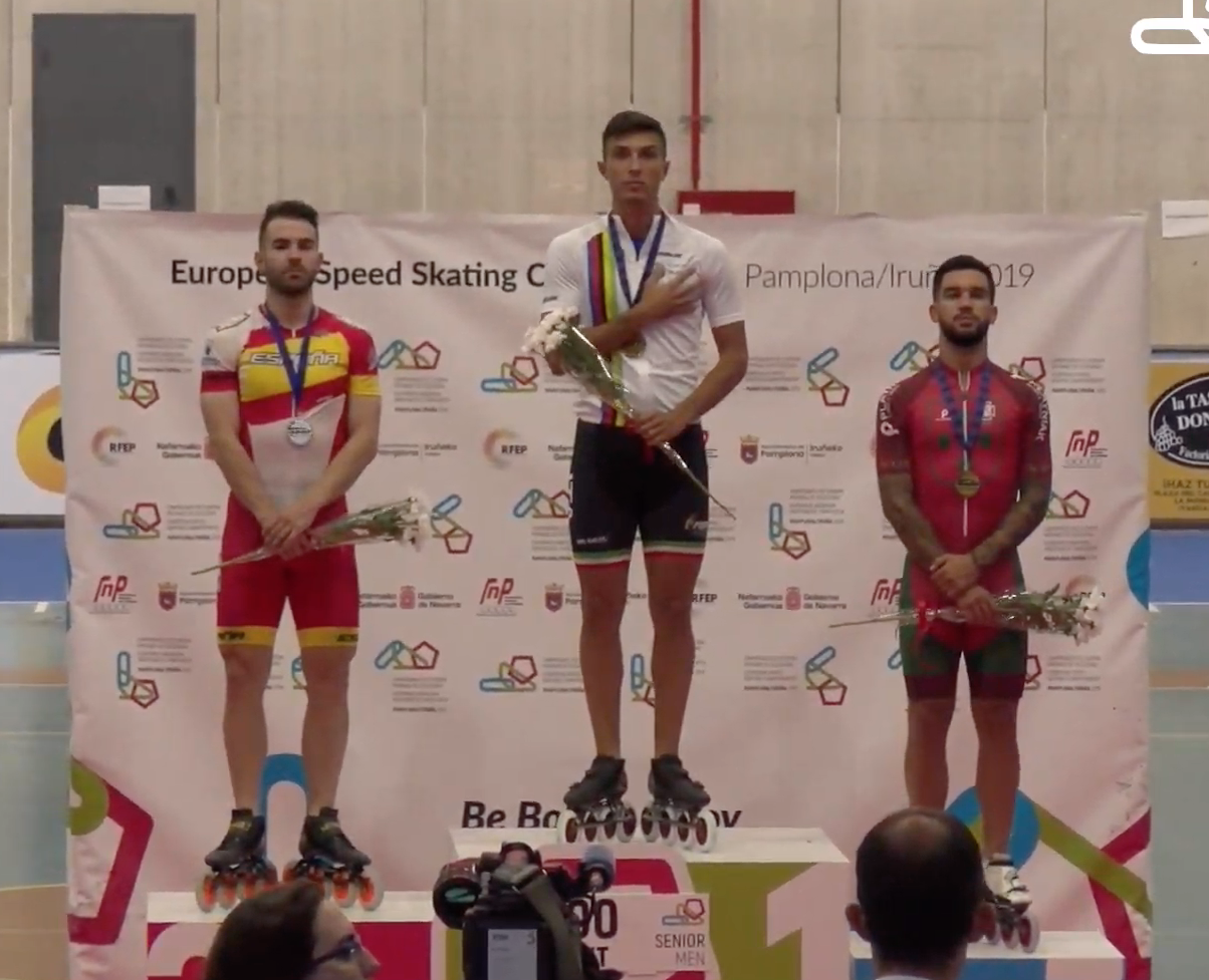Diogo Marreiros conquista o bronze na prova de 1Km nos Campeonatos Europeus em Pamplona