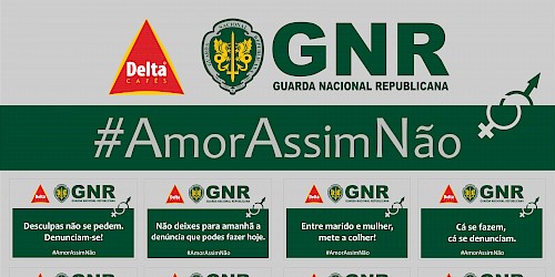 Campanha contra a Violência Doméstica - #AmorAssimNão