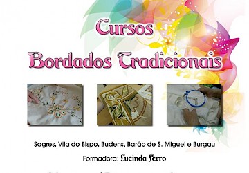 Cursos de Bordados Tradicionais e Artes Decorativas no município de Vila do Bispo