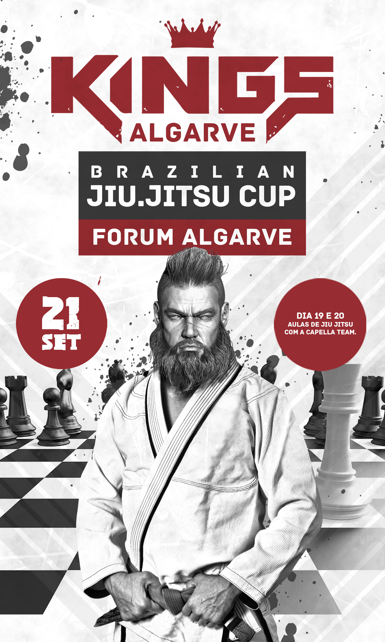 Forum Algarve recebe Campeonato de Jiu Jitsu com direito a treinos diários