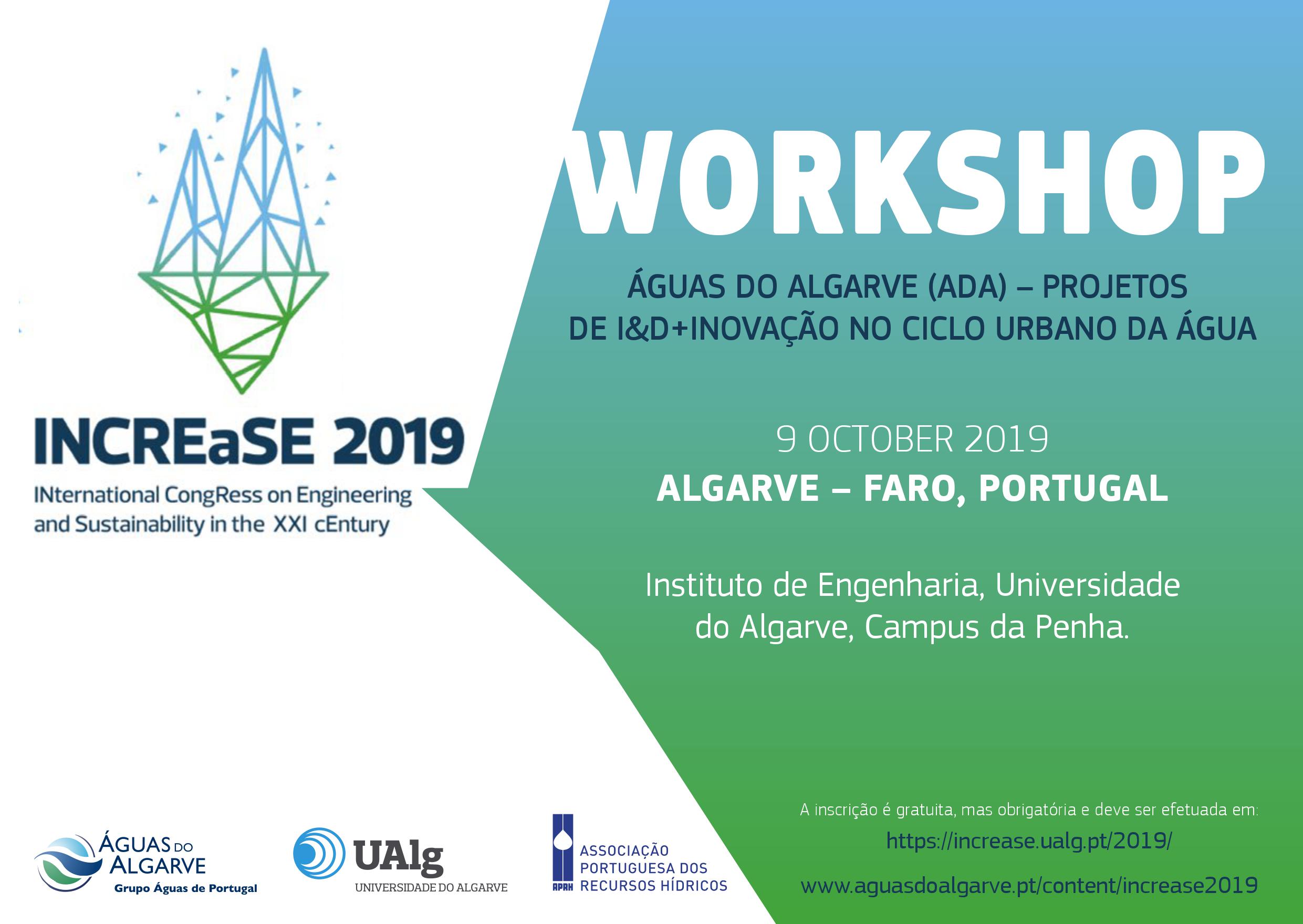 Congresso Internacional de Engenharia e Sustentabilidade no Séc. XXI - INCREASE 2019