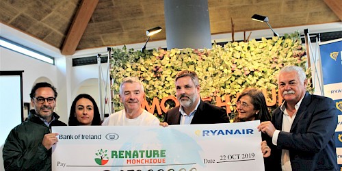 Clientes da Ryanair fazem Donativo de 250 mil euros para «Renaturalizar Monchique»