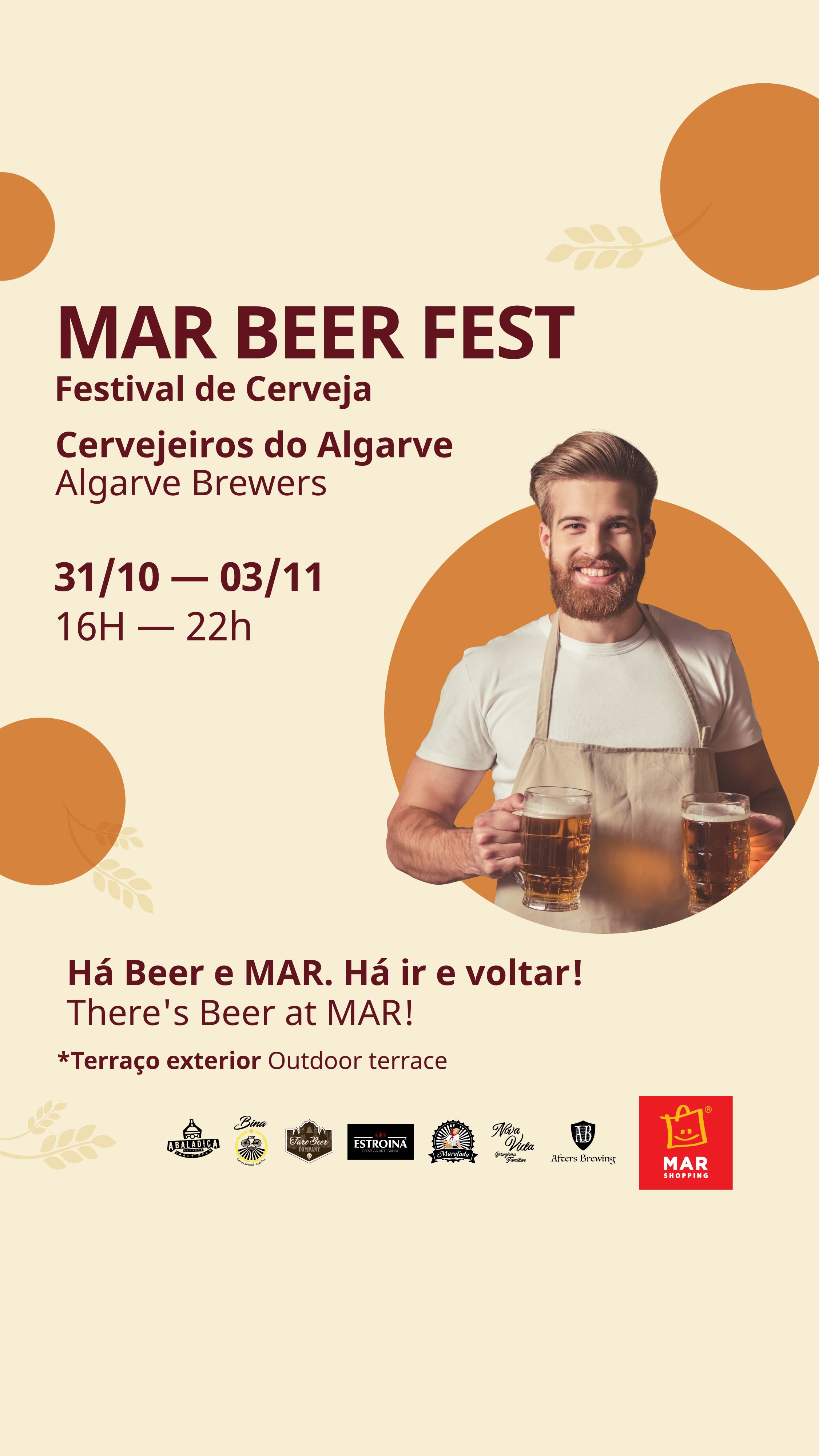 Apreciadores de cerveja, vem aí o MAR Beer Fest