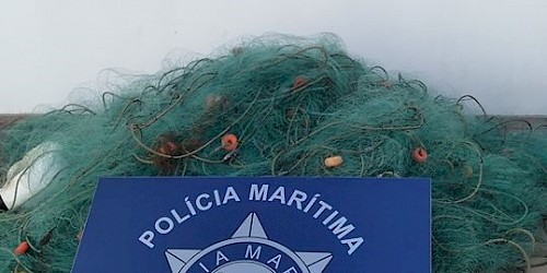 Polícia Marítima apreende arte de pesca com 700 metros em Lagos