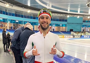 Diogo Marreiros obtém mínimos para a Taça do Mundo de Patinagem no Gelo em Mass Start