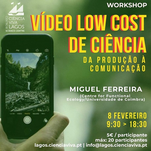 Workshop Vídeo low cost de ciência: da produção à comunicação