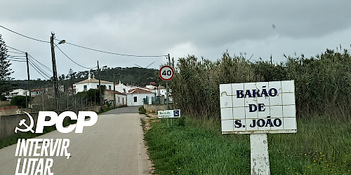 Sessão de esclarecimento de apresentação do projecto de lei do PCP para criação da freguesia de Barão de S. João