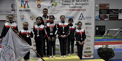 Torneios de Iniciação e Preparação de Trampolins