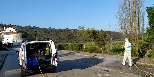 Câmara de Aljezur promove acções de desinfestação e higienização de ruas e espaços públicos