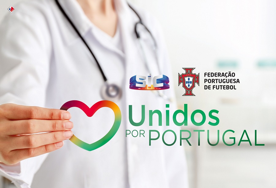 Os portugueses doaram quase 600 mil euros para compra de material hospitalar no âmbito da iniciativa da FPF e SIC