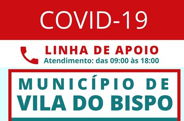 Linha de apoio no Município de Vila do Bispo - COVID 19