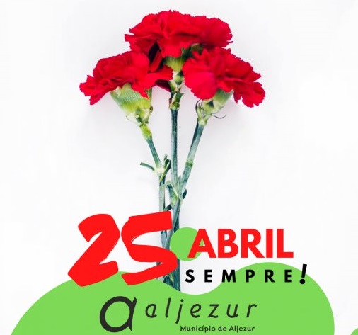 Município de Aljezur comemora o 25 de Abril através das novas tecnologias