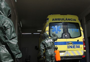 COVID-19: GNR descontaminou cerca de 1700 ambulâncias e 50 instalações