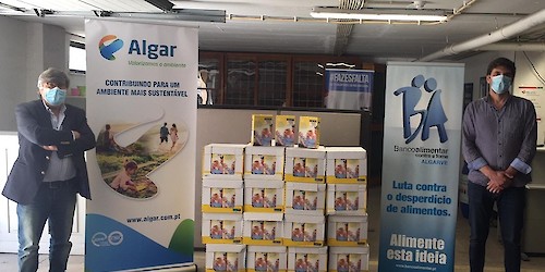 ALGAR entrega bens alimentares para crianças até aos 3 anos de idade