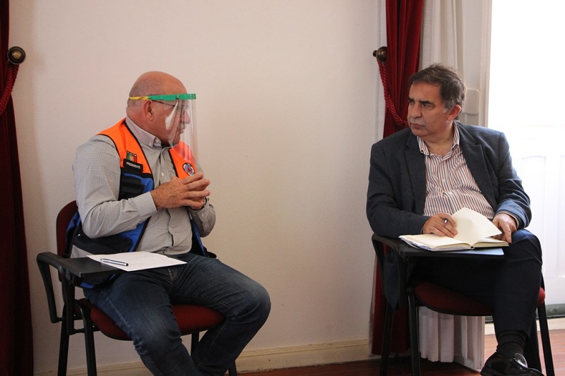 José Apolinário reuniu com Subcomissão da Protecção Civil de Castro Marim