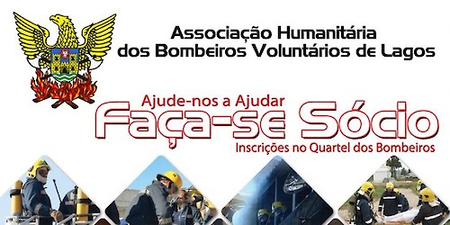 «Ajude-nos a ajudar» – Faça-se sócio dos Bombeiros Voluntários de Lagos