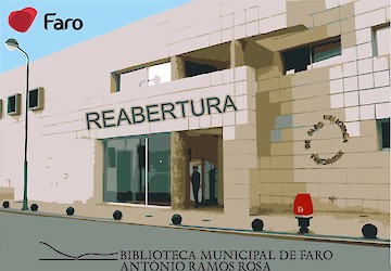 Biblioteca municipal de Faro retoma o serviço de empréstimo e devolução de documentos a partir do dia 11 de Maio