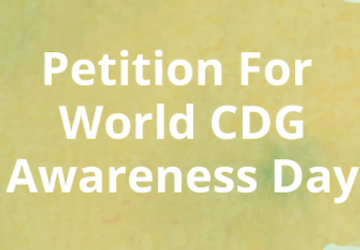Petição apela ao apoio da Organização Mundial de Saúde para consciencialização das doenças congénitas de glicosilação