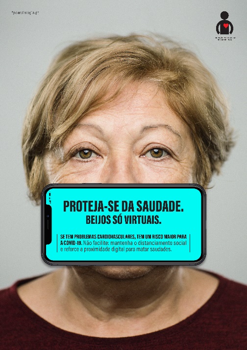 Fundação portuguesa de cardiologia apela à demonstração de afectos “digitais” em tempo de pandemia