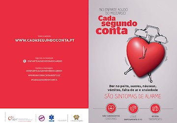Figuras públicas alertam portugueses para sintomas de alarme do Enfarte Agudo do Miocárdio