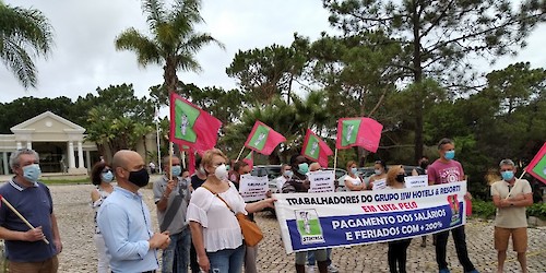 Salários em atraso, nadadores-salvadores, pescadores e transportes em jornada do PCP no Algarve