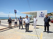 José Apolinário, Secretário de Estado, visita praias de Lagos - 1