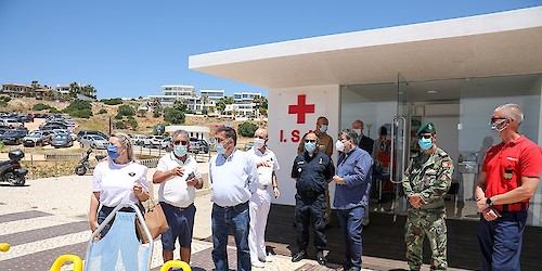 José Apolinário, Secretário de Estado, visita praias de Lagos