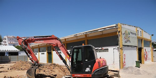 Requalificação do Mercado de Levante com obras em curso