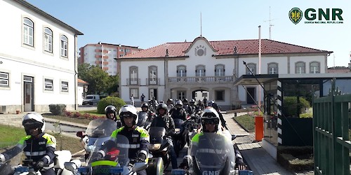 GNR organizou passeios para sensibilizar motociclistas