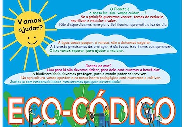 Crianças de Albufeira criam  “póster eco código”