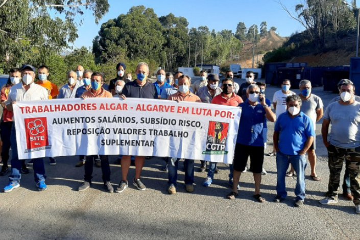 PCP solidário com a luta dos trabalhadores da Algar
