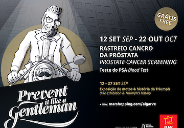 “Prevent it like a Gentleman”: MAR Shopping Algarve lança nova campanha de prevenção do cancro da próstata