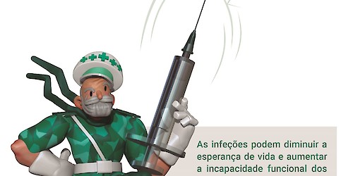 Núcleo de Estudos de Geriatria da Sociedade Portuguesa de Medicina Interna lança campanha “Vacinação é protecção”  dirigida a idosos