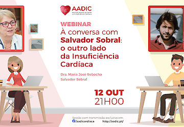 AADIC promove Webinar “À Conversa com Salvador Sobral: o outro lado da Insuficiência Cardíaca”