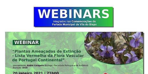 Webinars assinalam Dia do Município de Vila do Bispo