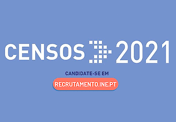 Censos 2021: INE recruta recenseadores em todo o território nacional