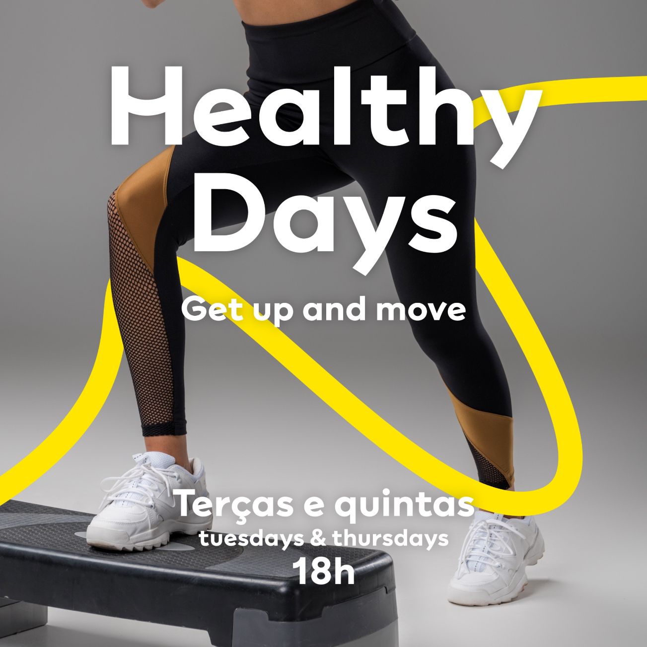 MAR Shopping Algarve reforça os «Healthy Days» online para motivar a práctica de exercício físico
