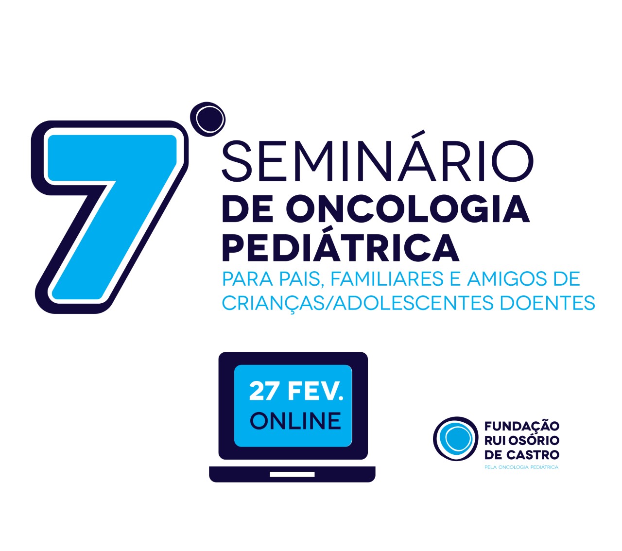 Seminário Online de Oncologia Pediátrica irá realizar-se no dia 27 de Fevereiro