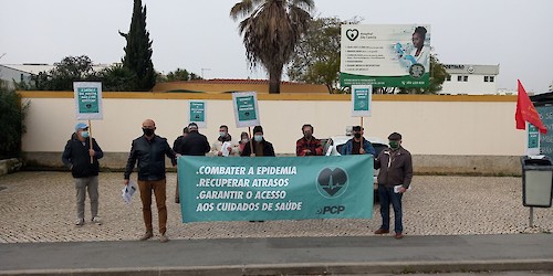 PCP realiza jornada em defesa do Serviço Nacional de Saúde no Algarve