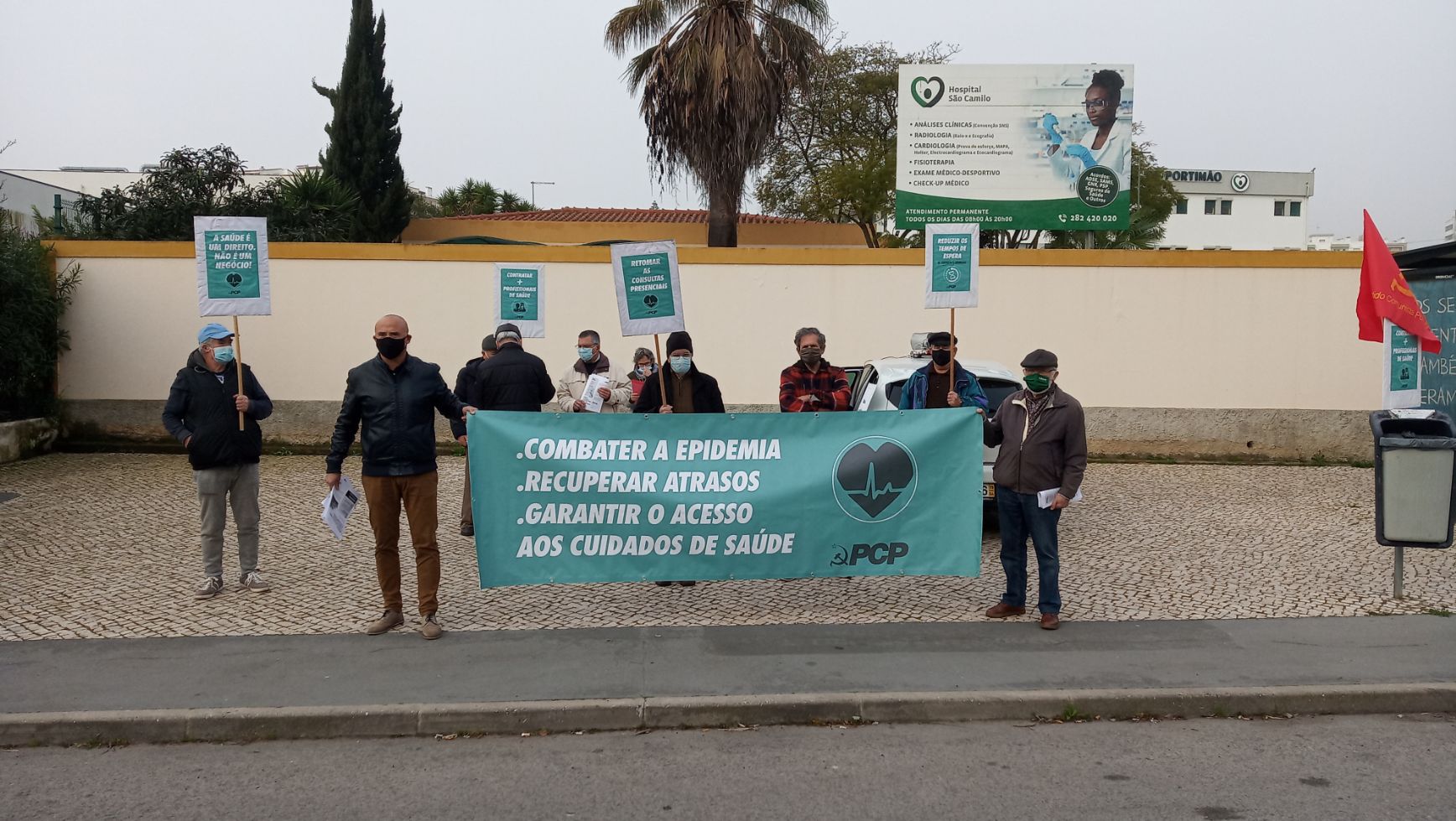 PCP realiza jornada em defesa do Serviço Nacional de Saúde no Algarve