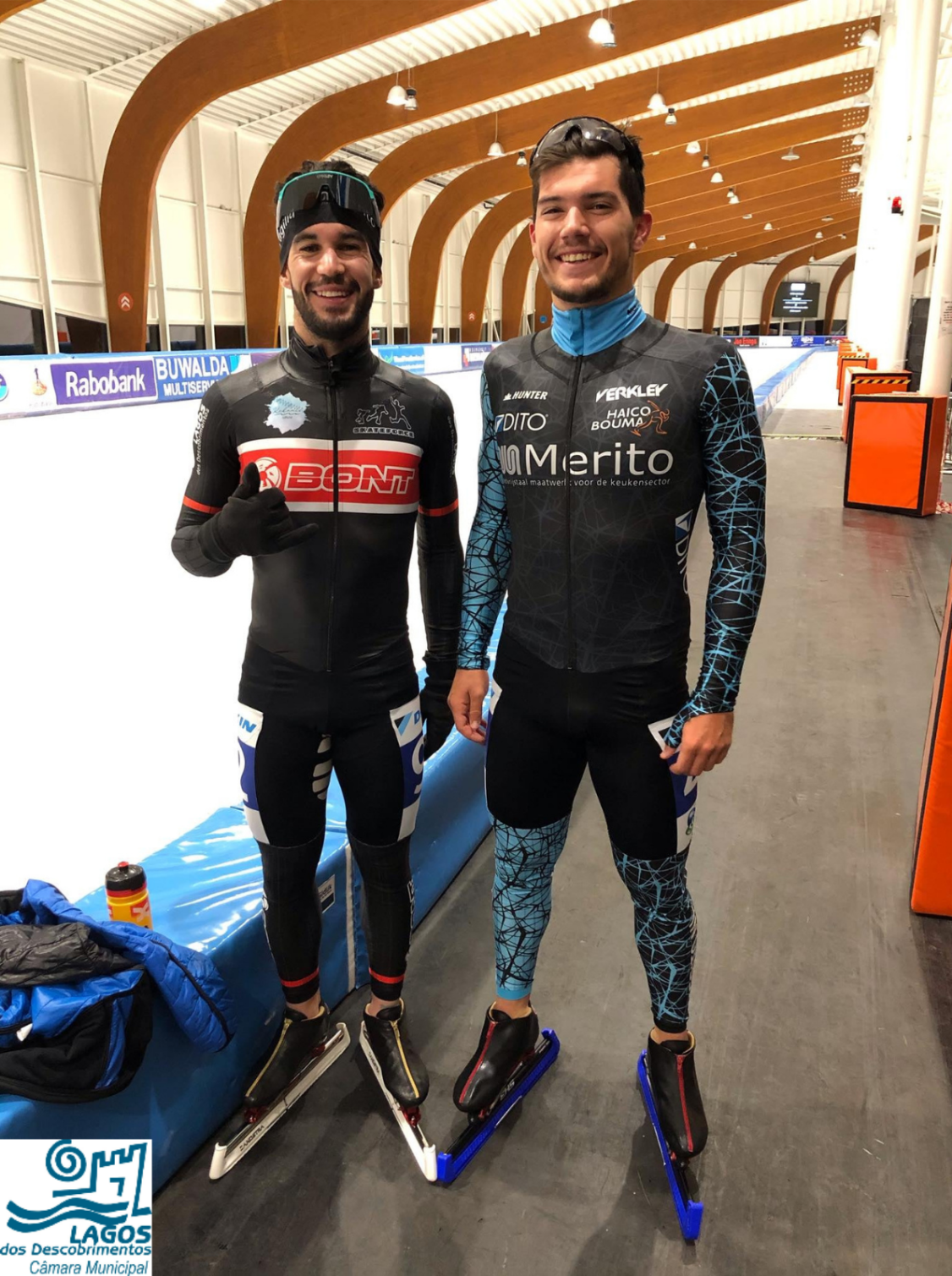 Diogo Marreiros bate Recorde Nacional de Patinagem no Gelo. Miguel Bravo conquista 10.º lugar nos 1000 metros