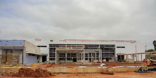 Decorre a bom ritmo a construção da nova EB1 + JI da Luz