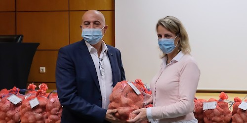 Concelho de Aljezur entrega 10 toneladas de Batata-doce ao CHUA