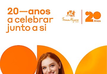 Fórum Algarve celebra 20.º aniversário