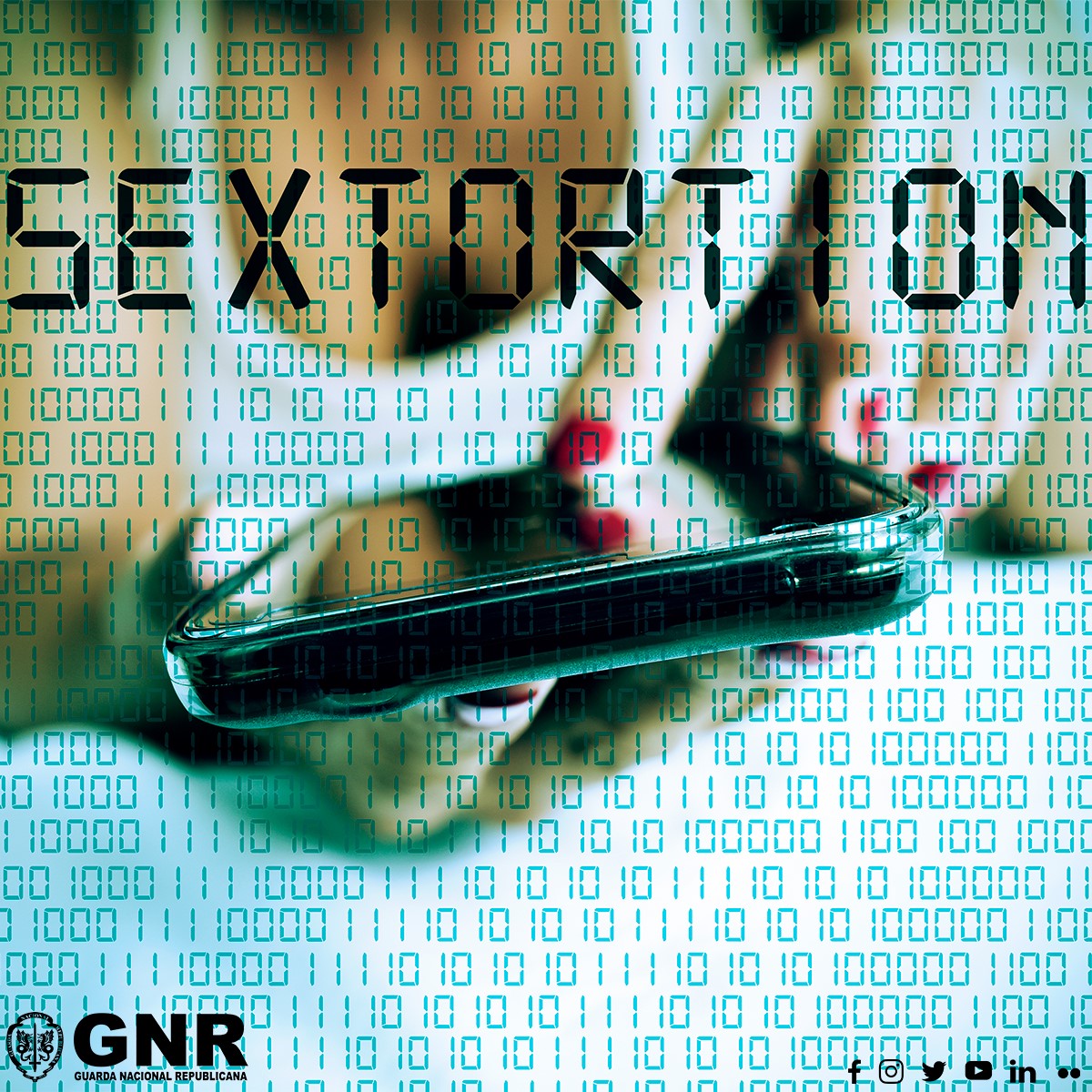 GNR alerta para a partilha de imagens ou vídeos de cariz sexual via Internet