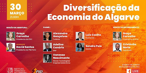 Webinar - Diversificação da Economia do Algarve