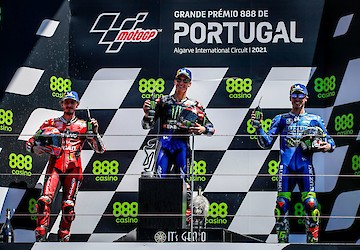 Miguel Oliveira não desistiu de lutar no Moto GP de Portimão