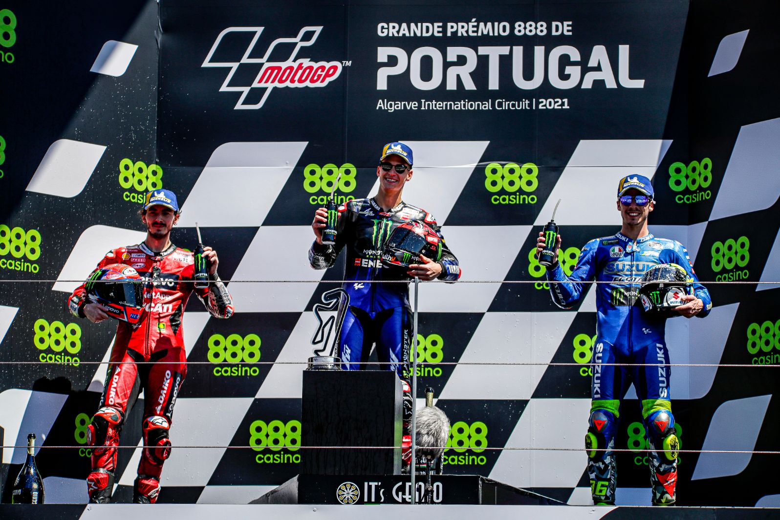 Miguel Oliveira não desistiu de lutar no Moto GP de Portimão