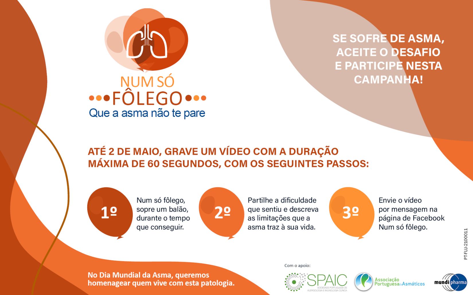 Campanha dá voz a doentes na sensibilização dos portugueses para a asma
